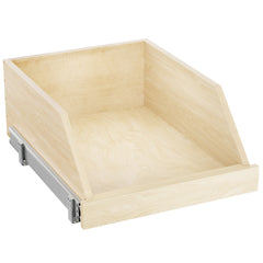 Pull Out Cabinet Organizer High Drawer 16½" W x 21" D Hard Close Wood Slide Out Shelves Cabinet Storage and Organizer with Full Extension Rail Slides Pull Out Drawer for Kitchens Cabinet Pantry