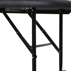 Soozier Poker Table Foldable, 72" Blackjack Table for 7 Players with Chip & Cup Holder, Green Felt