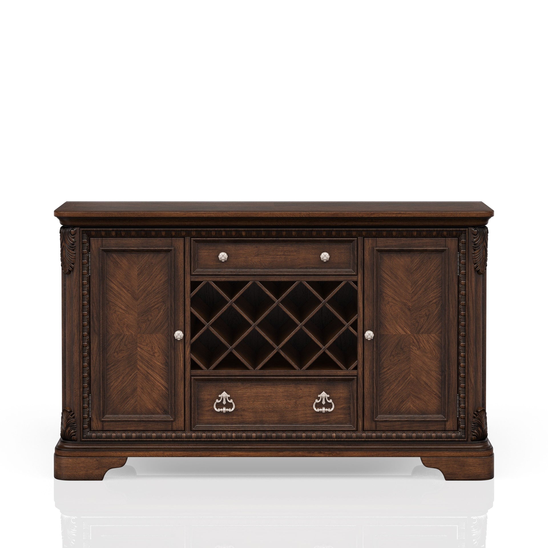 Mahogany Traditional Server
