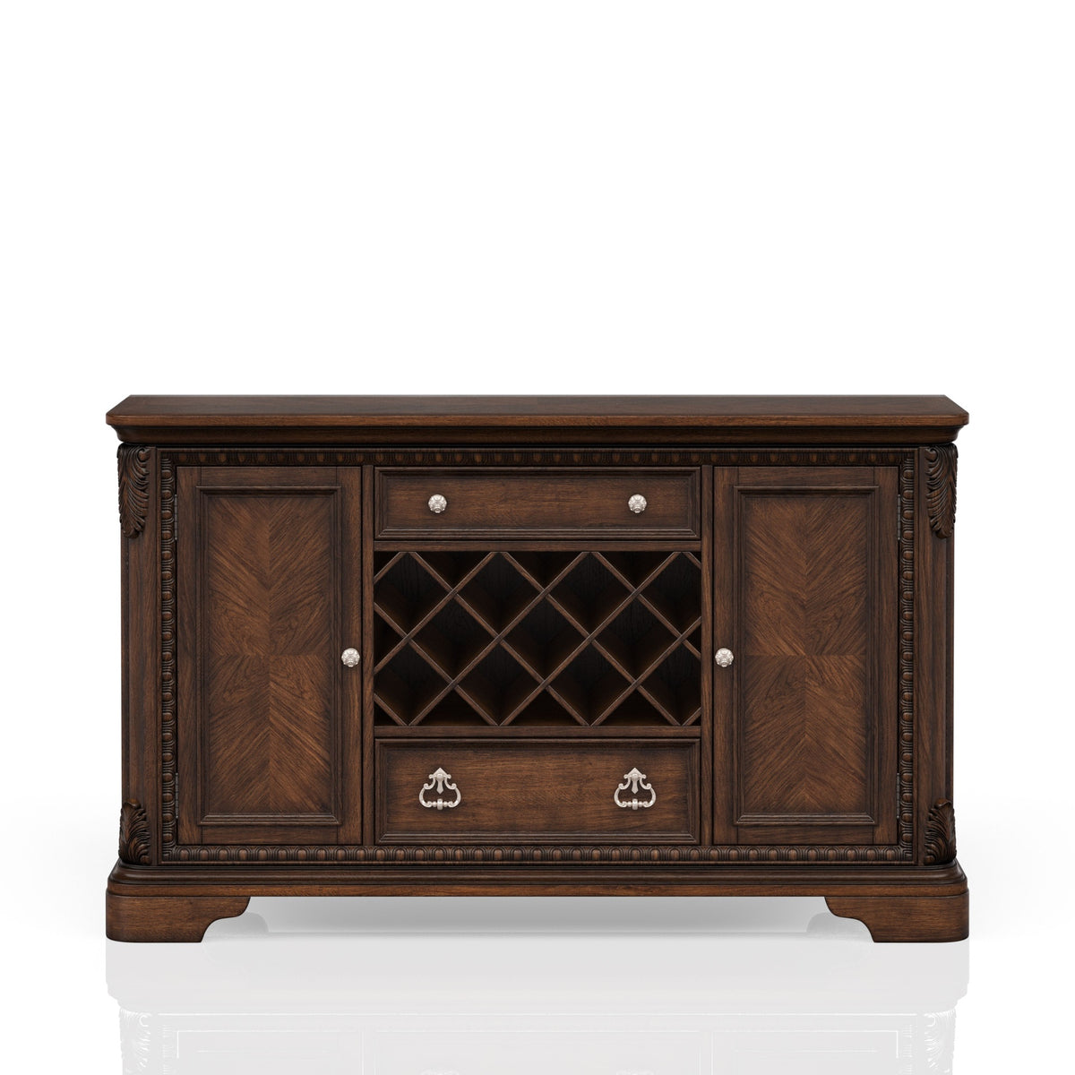 Mahogany Traditional Server