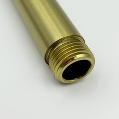 Shower Arm with Flange, 1/2 NPT Tapered Threads, Rain Shower Head Arm, Ceiling Mount Shower Extension Arm