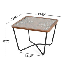 Modern Square Coffee Table