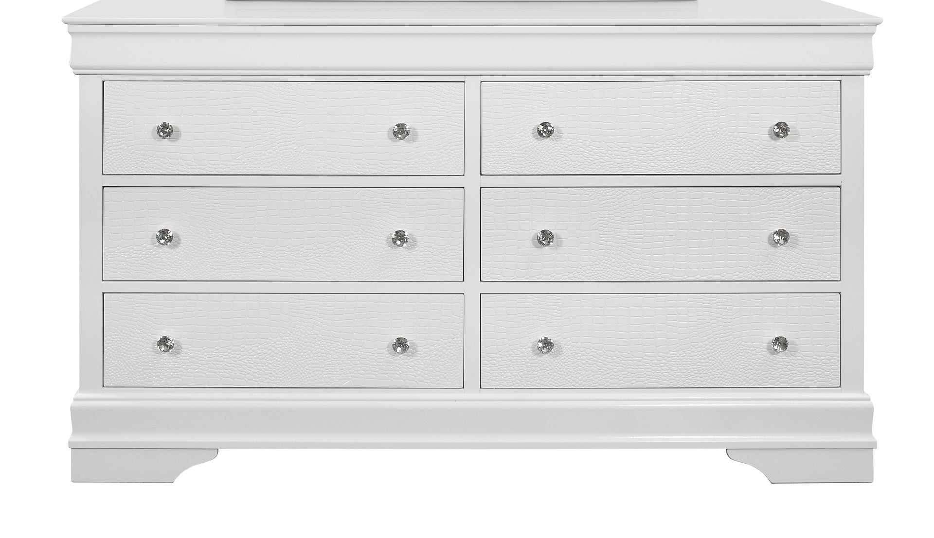 SHAKER WHITE QUEEN 5PC BEDROOM SET