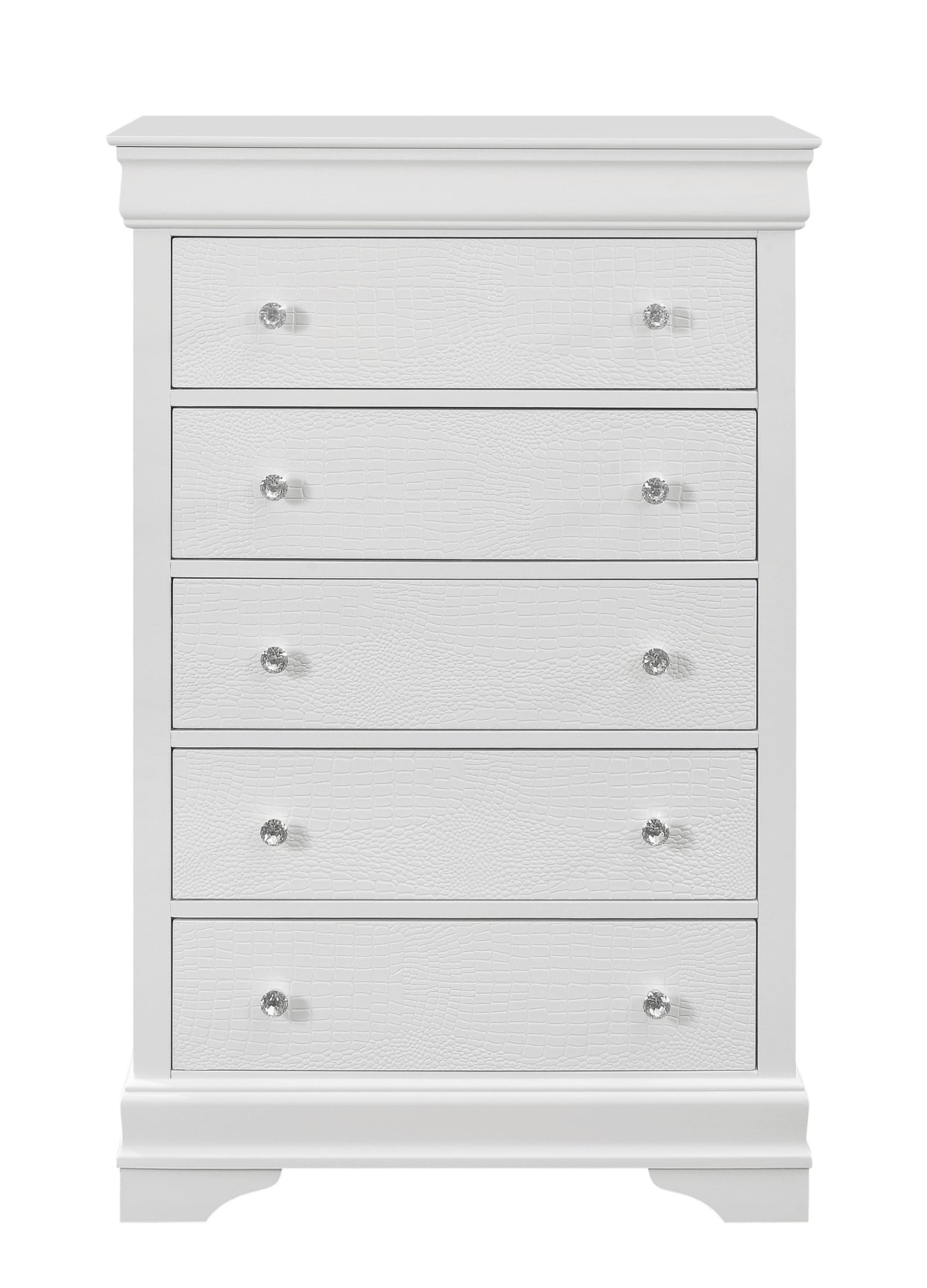 SHAKER WHITE FULL 5PC BEDROOM SET