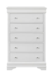 SHAKER WHITE FULL 5PC BEDROOM SET