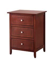 Transitional Cherry Nightstand For Bedrooms