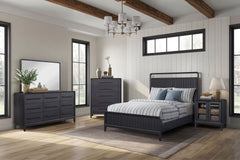 Queen Open Panel Bed