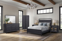 Queen Open Panel Bed