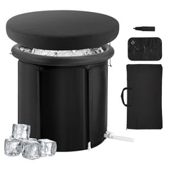 Ice Bath Tub for Athlete Cold Water Therapy Plunge Tub Inflatable Bathtub
