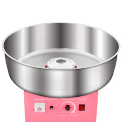 Commercial Cotton Candy Machine Sugar Floss Maker 1000W for Party Home Pink