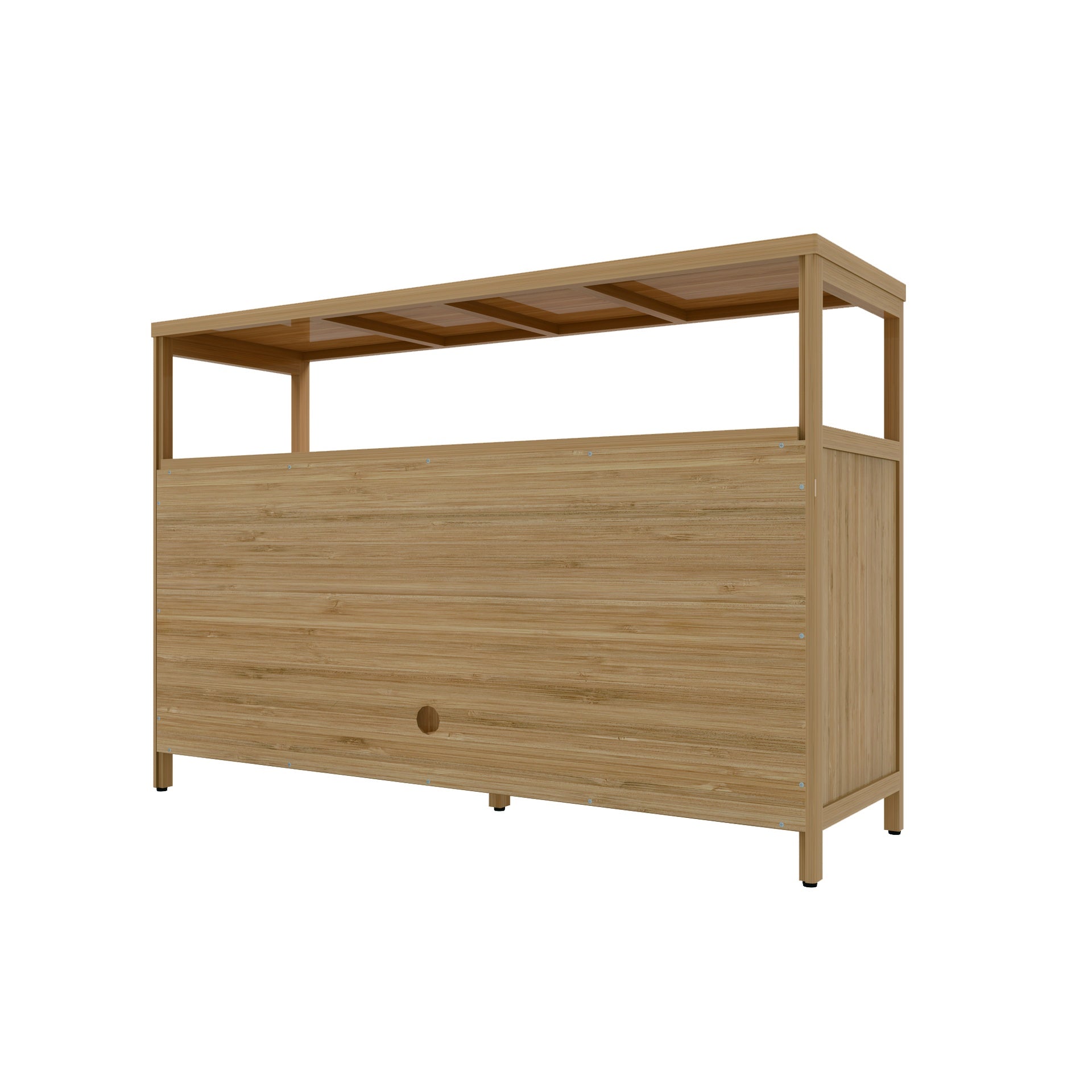 Bamboo sideboard