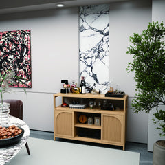 Bamboo sideboard