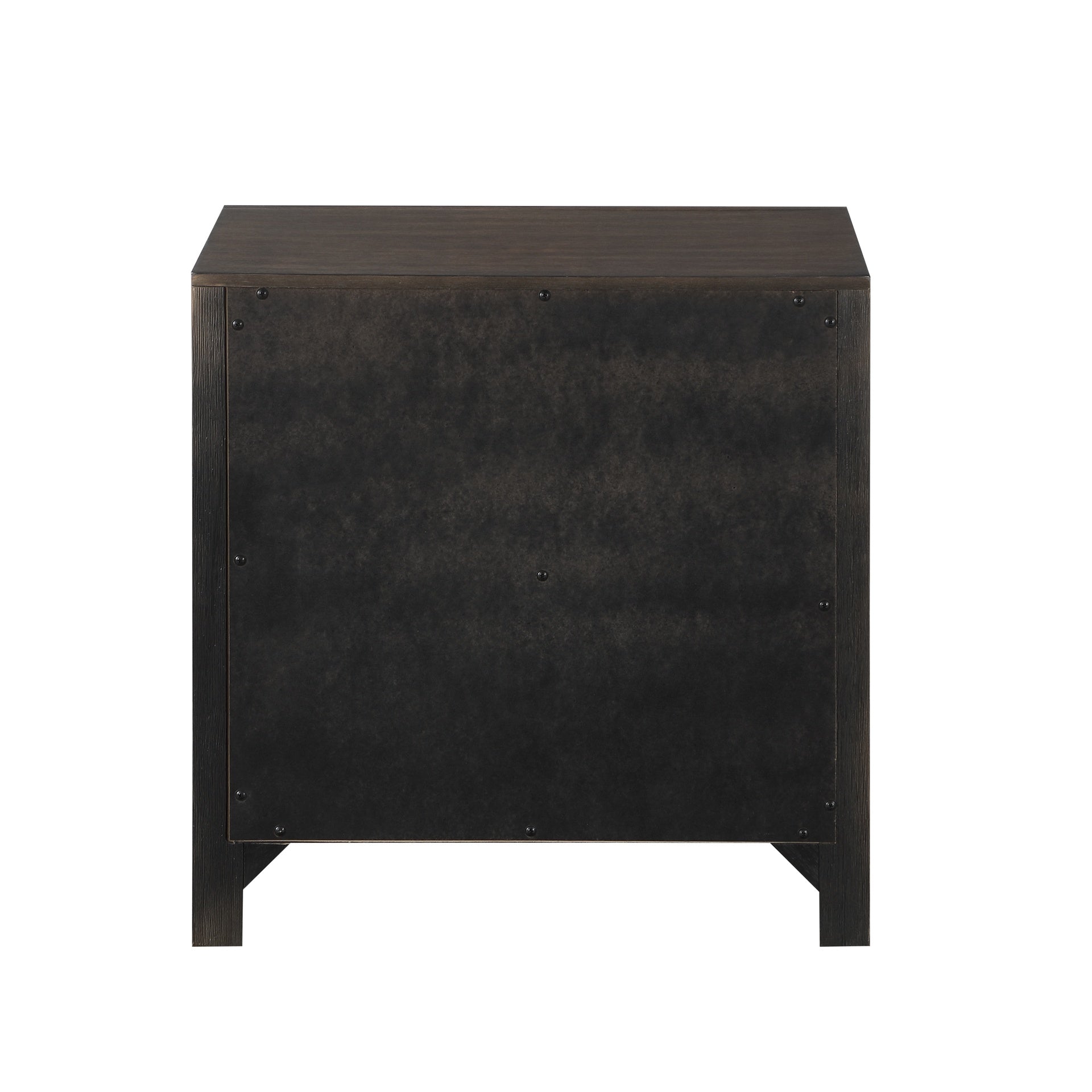 Kenzo Modern Style 2-Drawer Nightstand Made with Wood in Walnut same as G150108534  (NJ inventory)