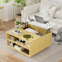 Lift Top Coffee Table with Storage for Living Room