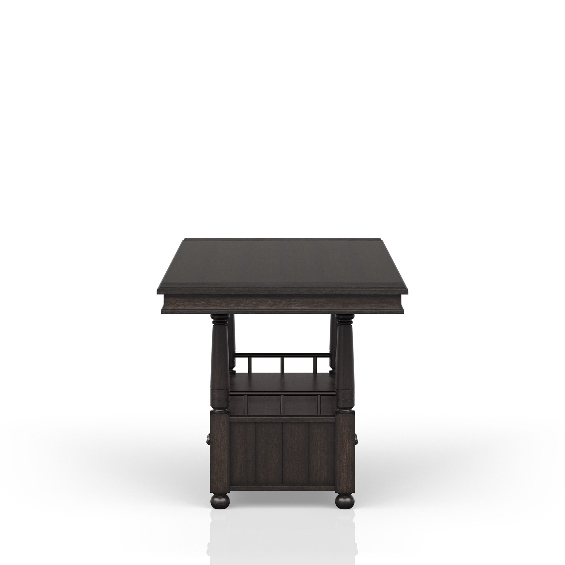Deep Coffee Counter Height Dining Table