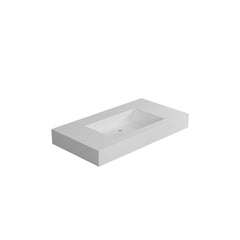 Stone Resin Solid Surface Bathroom Vanity Basin Sink