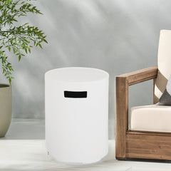 16x20 inch MGO Tank Holder/Side Table, White