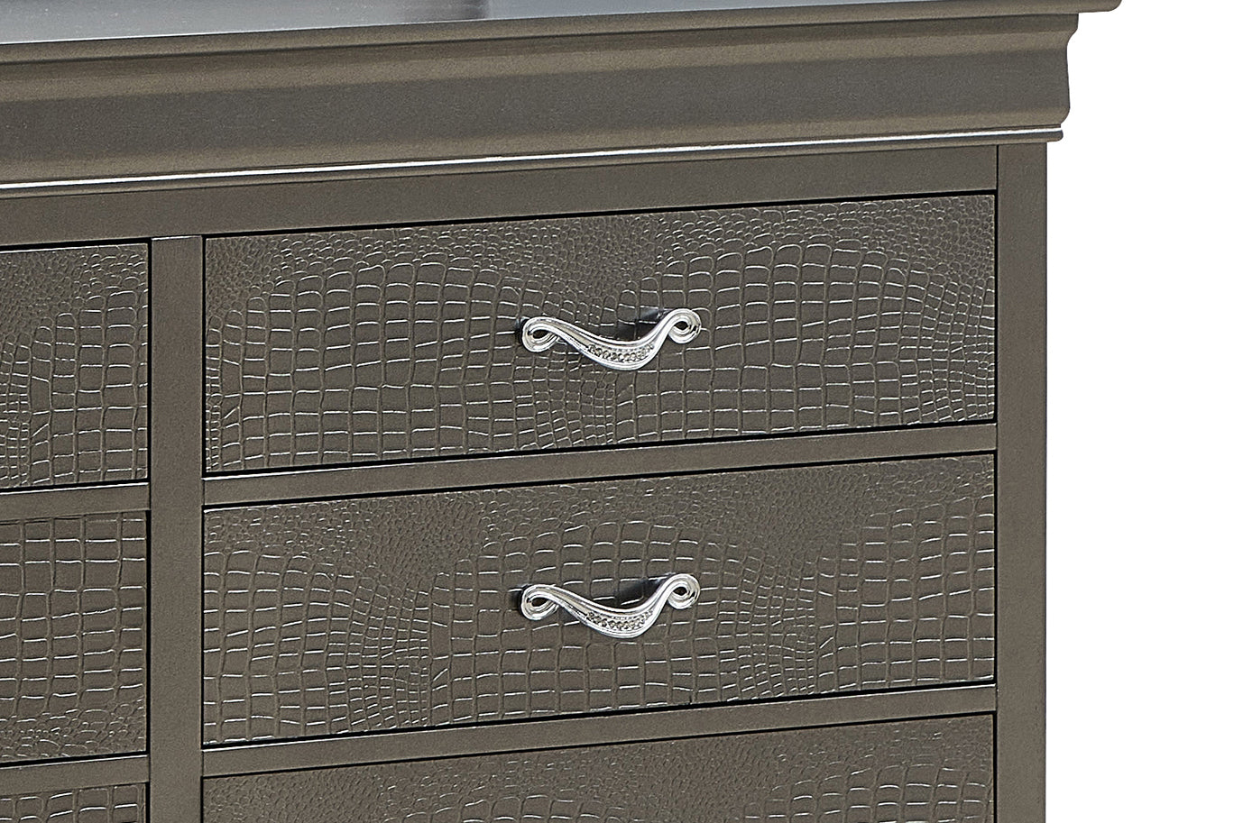Sophisticated Metalic Black Storage Solution