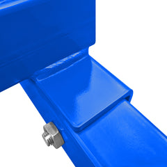 Engine Stand 2000LBS Capacity, 360 Degree Rotating Engine Run Stand with 6-Casters, Heavy Duty Motorcycle Engine Stand with Foldable Frame for Auto Repair, Vehicle Maintenance, Blue