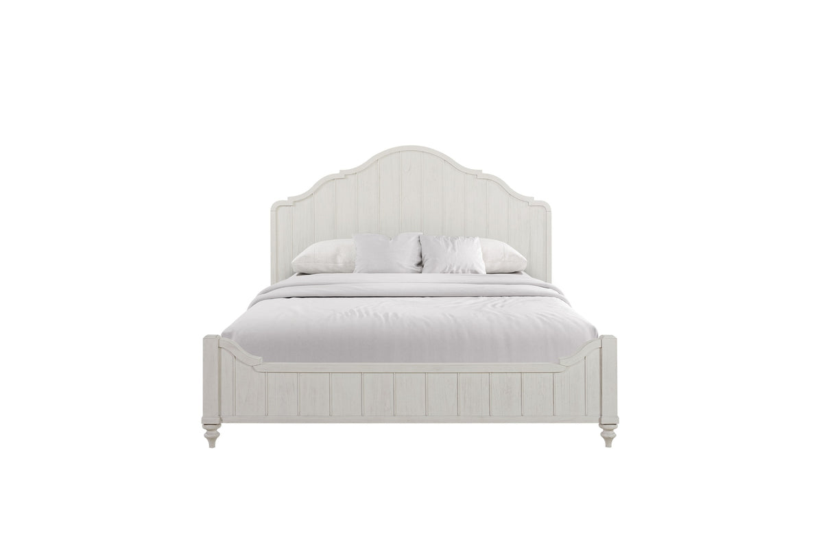 King Panel Bed - Cement