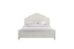 King Panel Bed - Cement