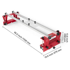 Router Sled Adjustable Wood Slab Flattening Mill Router Jig 64" Length