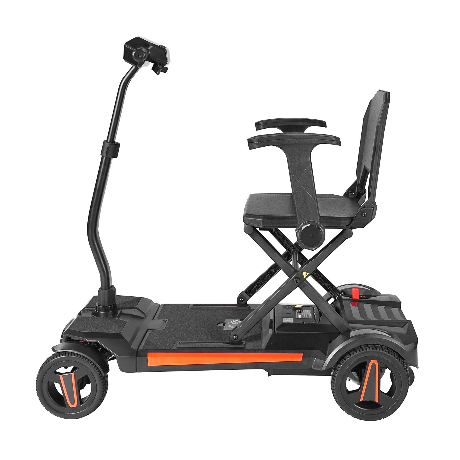 4-Wheel Electric Mobility Scooter Auto Folding Scooter with Remote Control
