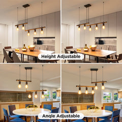 Macgregor 5 - Light Kitchen Island Pendant Light[No Bulb]