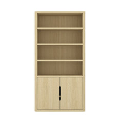 Bookcase Cabinet in Natural Oak