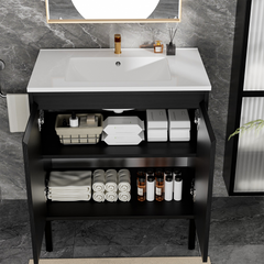 30 Inch Bathroom Vanity without Sink