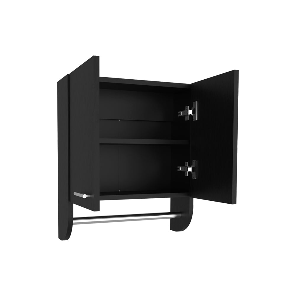 Medicine Cabinet Riley, Bathroom, Black