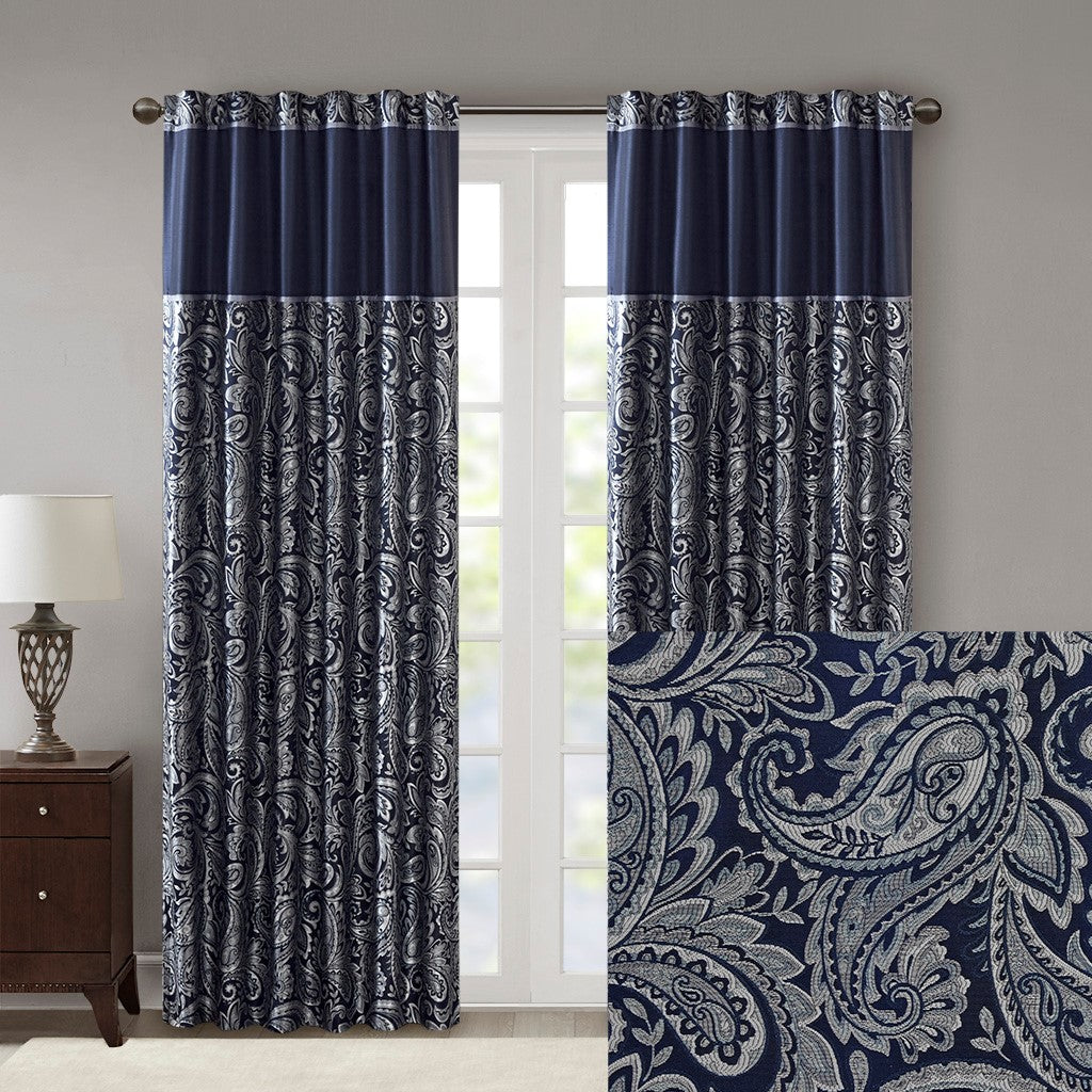 Jacquard Curtain Panel Pair(2 Pcs Window Panels)