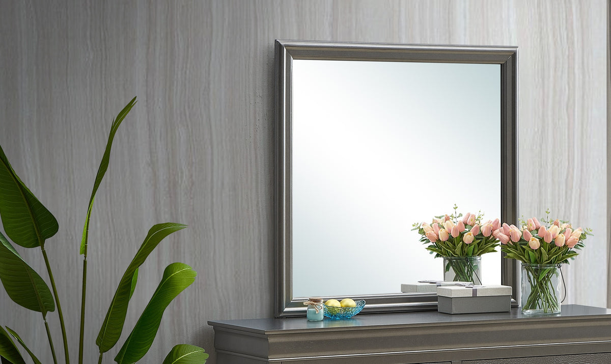 Lorana G6502-M Mirror , Metalic Black