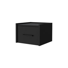 Wenge Wall-Mounted Floating Nightstand