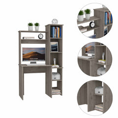 Nashville Writing Desk, Six Shelves