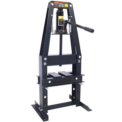 Hydraulic Power Units, 6-Ton Benchtop Hydraulic A-Frame Shop Press with Press Plates, Hydraulic 6 Ton Garage Floor Adjustable Shop Press with Plates, Hydraulic Press, Hydraulic Shop Press,black