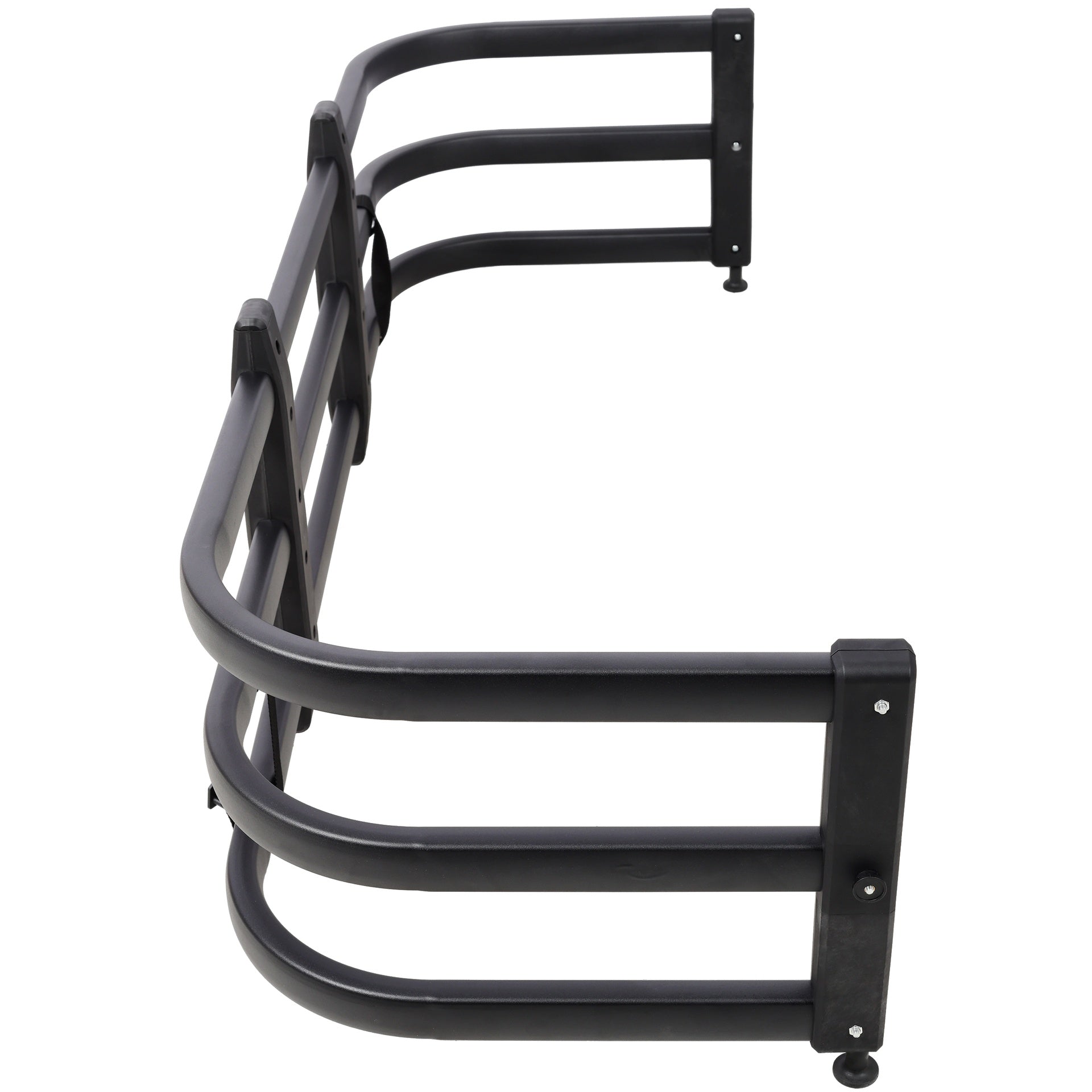 Truck Bed Extender, Aluminum Retractable Tailgate Extender,59.25"-72.25" Adjustable Length,Black
