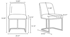 Dining Chair in Ivory