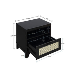 Nightstand in Black