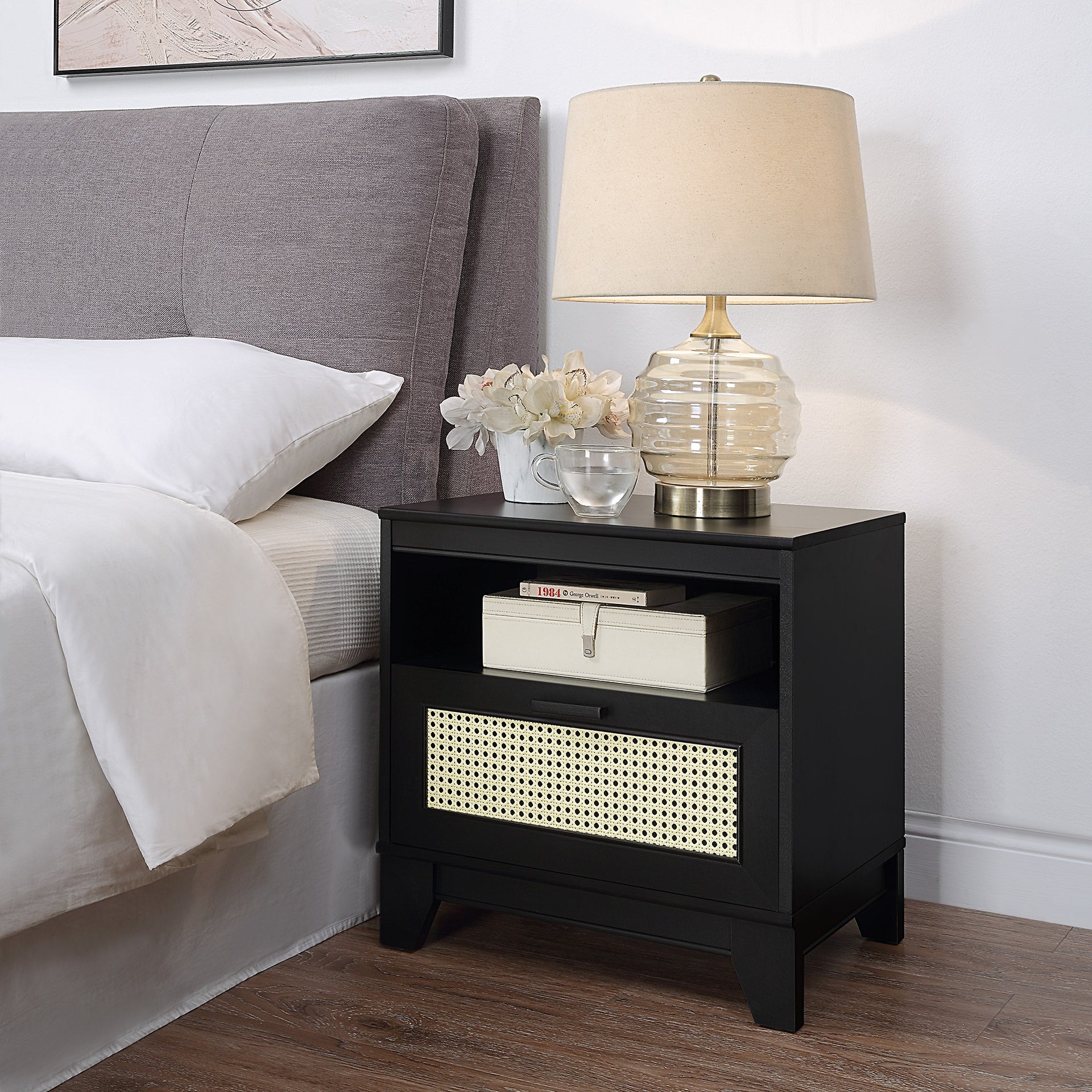 Nightstand in Black