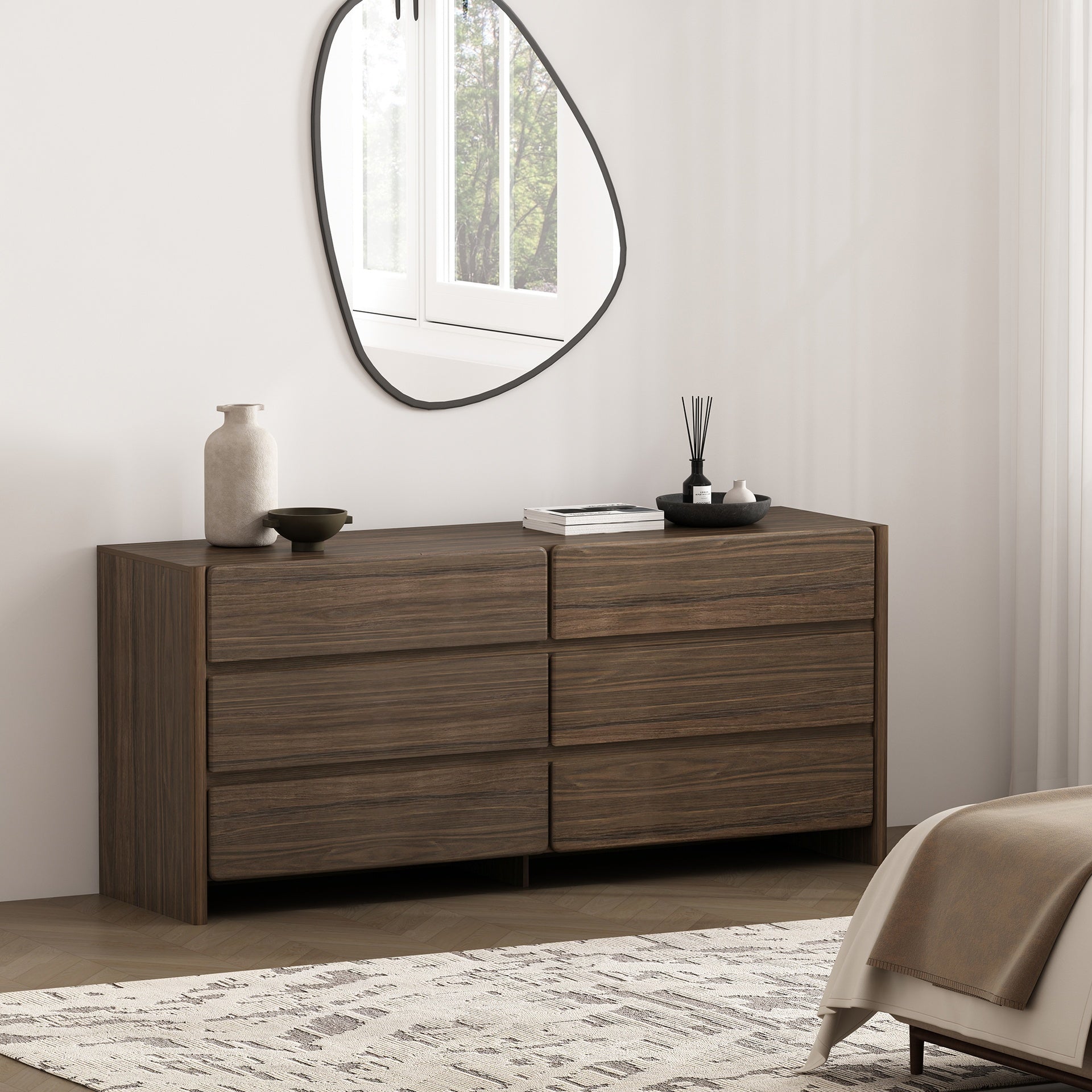 Dresser in Walnut Brown