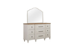 Shaped Mirror - Cement