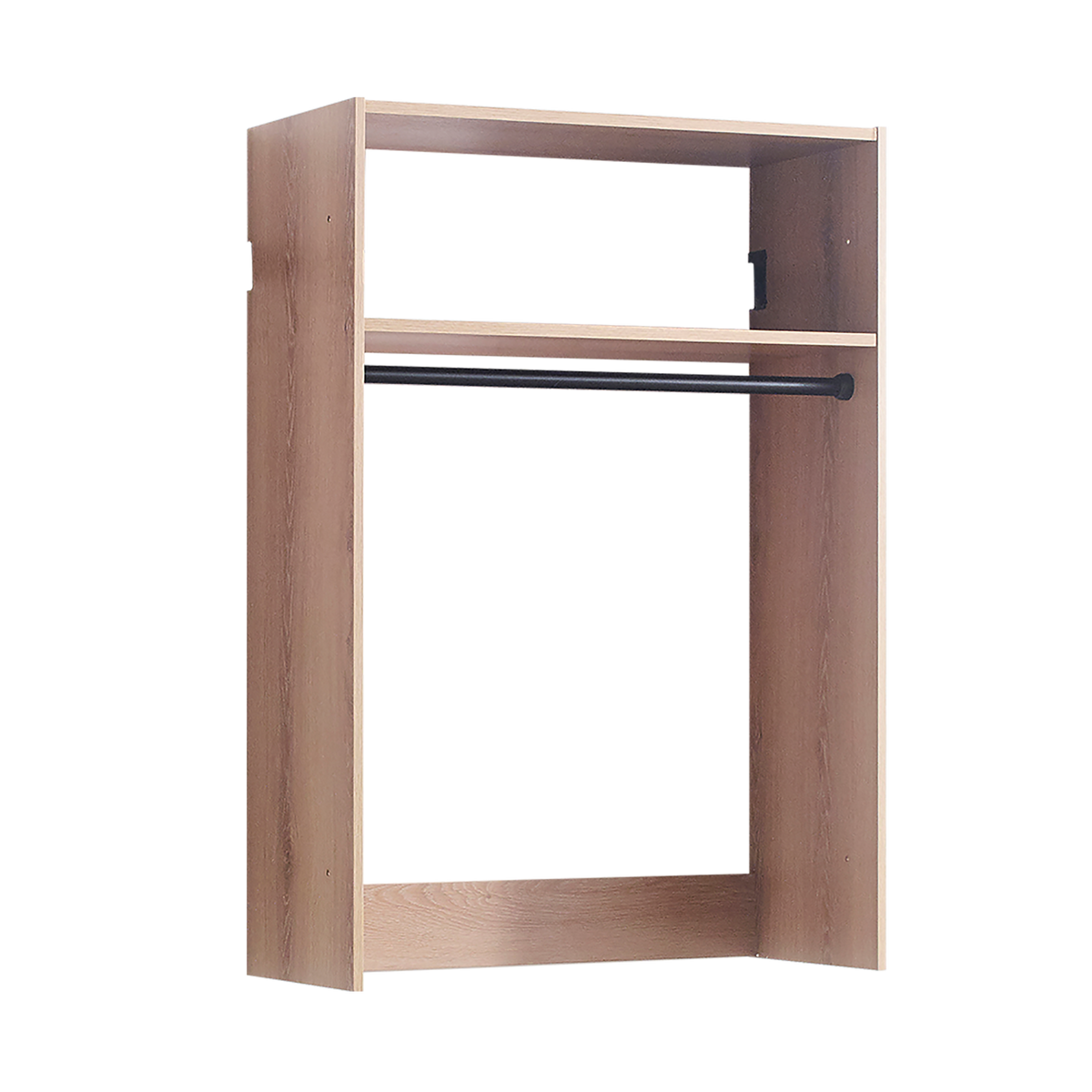 Devi Oak Wall Mounted Wood Closet System