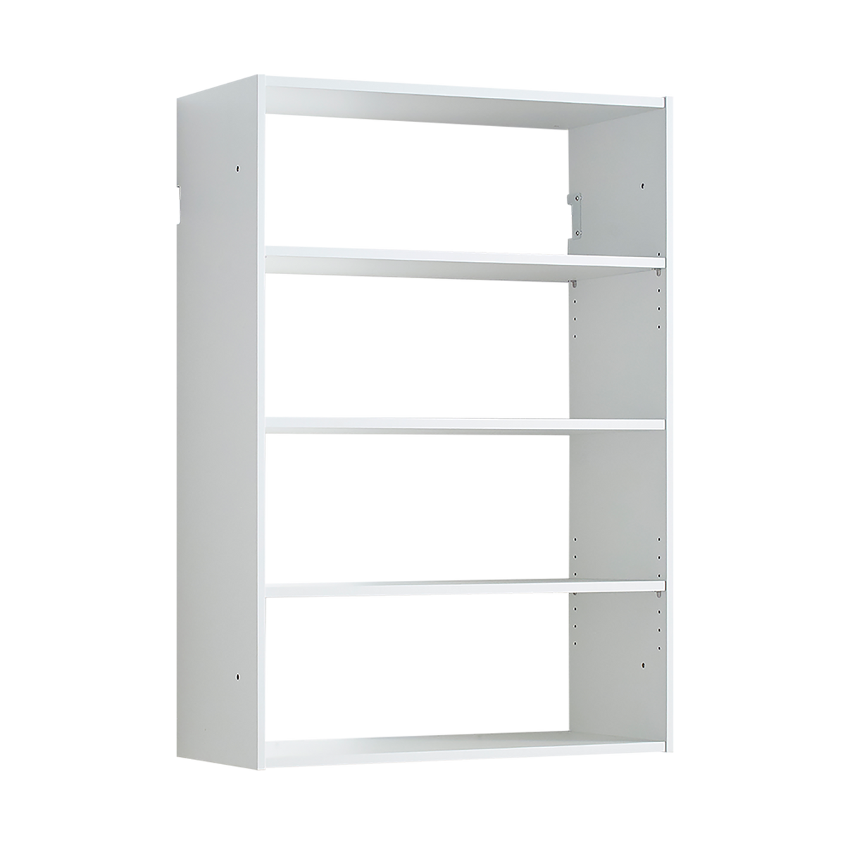 Devi White Wall Mounted Wood Closet System
