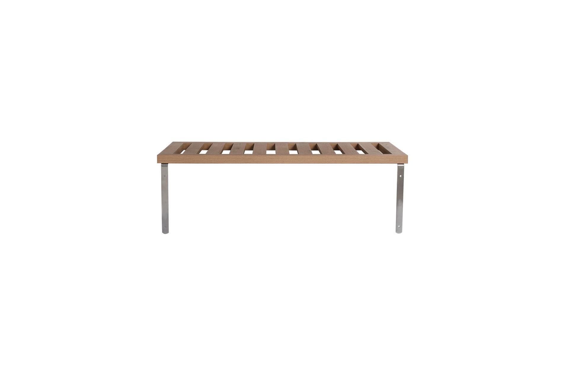 Modern Wall Bathroom Storage Shelves with 2 Mounting Brackets
