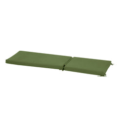 Noah Outdoor Chaise Lounge Cushion, Green
