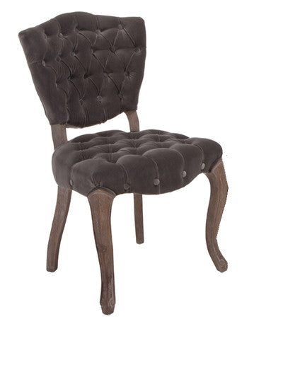 KD TUFTED CHAIR (WTHR)( SET OF 2 )