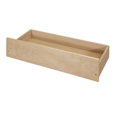 Twin Size Daybed Wood Bed with Two Drawers, Natural