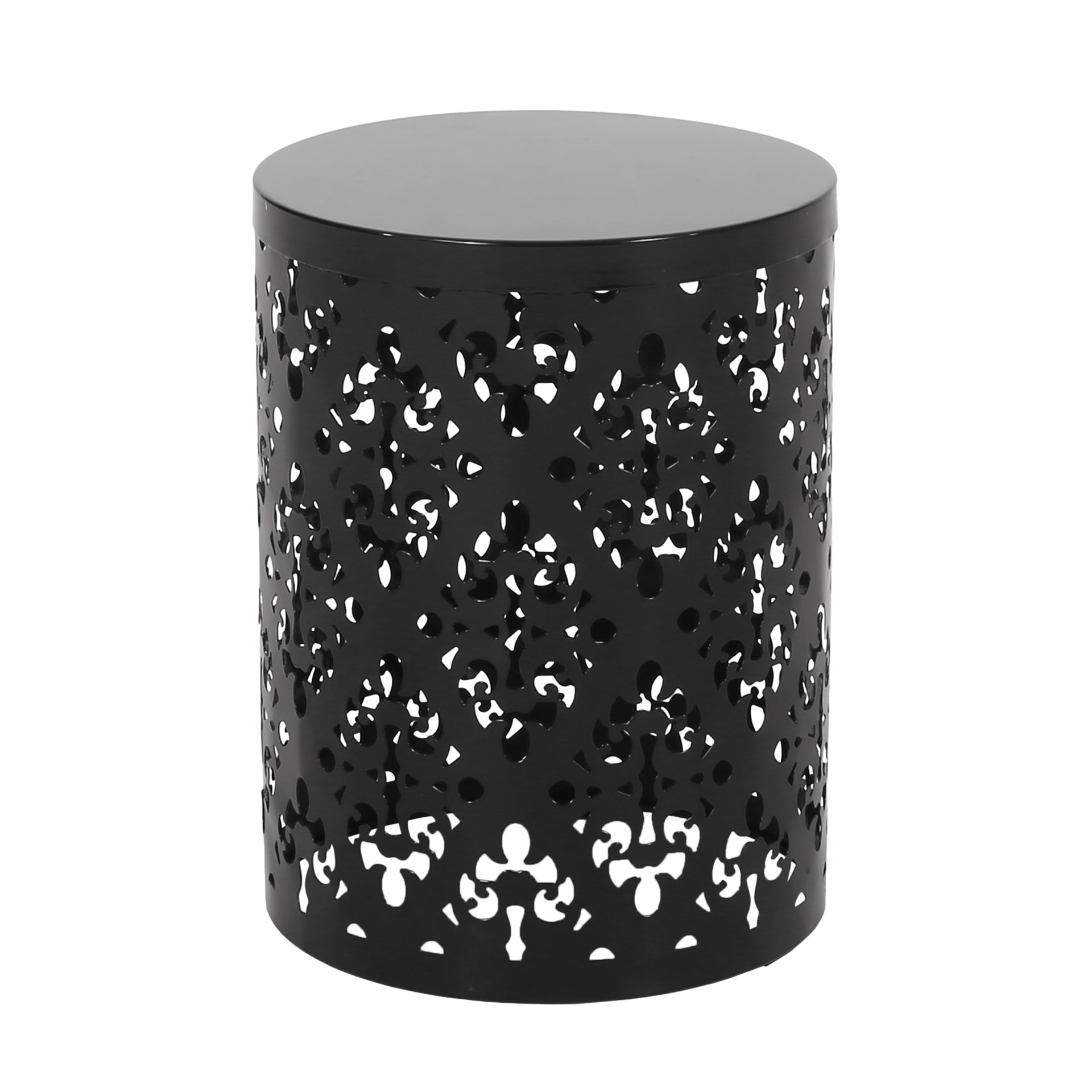 Outdoor Metal end Table -Large