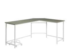 Bambina Gray & White Finish Computer Desk